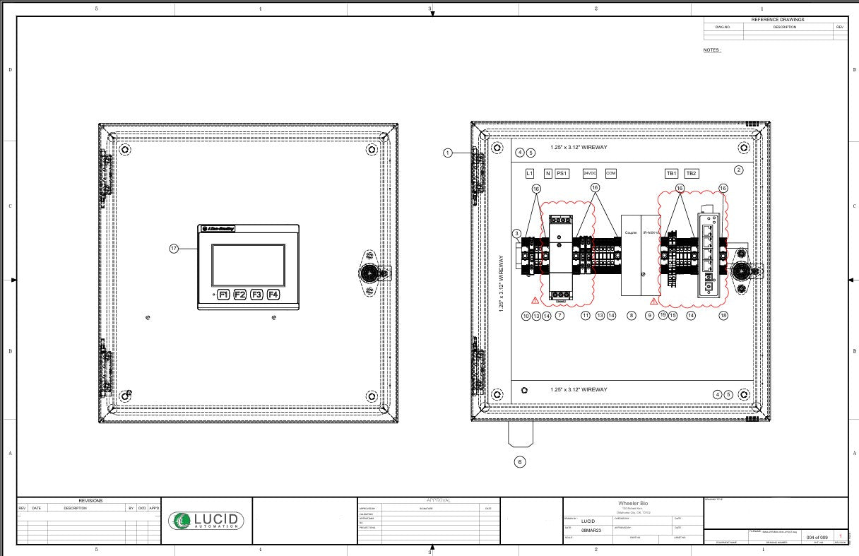 Remote I/O Panel with Operator Interface (HMI) – Lucid Automation Shop