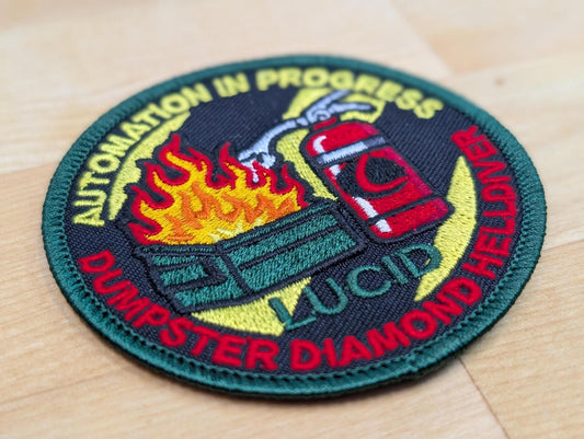 Embroidered Patch - Automation In Progress